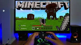[POV] Gameplay MINECRAFT on Xbox Series S | Testing, Graphics, Survival Mode