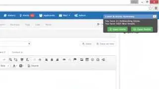Inbound Email in Chameleon-i Recruitment Software