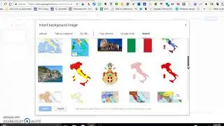Google Slides Postcard Project