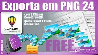 Quick Export 1.1 Beta Export PNG 24 no CorelDraw #02