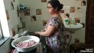 সংসারের কাজ দুপুরের রান্না করলাম পজাদা MS। lifestyle my video।