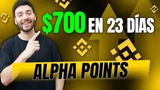 C&Oacute;MO GAN&Eacute; USD 700 CON BINANCE ALPHA EN MENOS DE UN MES 🔥 Todo Lo Que Necesitas Saber