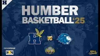 No. 3 Humber Men's Basketball vs. Lambton