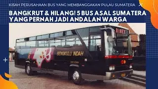 BANGKRUT & HILANG! 5 Bus Asal Pulau Sumatera Yang Pernah Jadi Andalan Warga