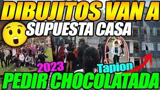 😲TERRIBLE!!😲 DIBUJITOS VAN A LA SUPUESTA CASA DE SIDERAL A RECLAMAR SU CHOCOLATADA JUNTO A TAPION😲