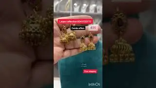 Beautiful combo offers Earrings collection#earringscollection #trendingjewellery #viralreels