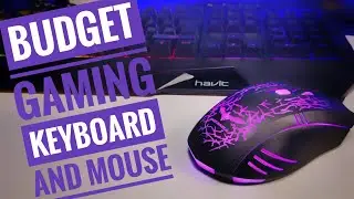 Havit gaming keyboard and mouse, its not bad