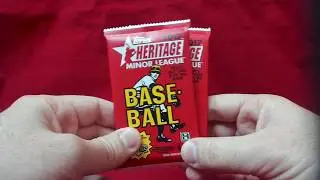 2017 Topps Heritage Minor League Two Pack Rip