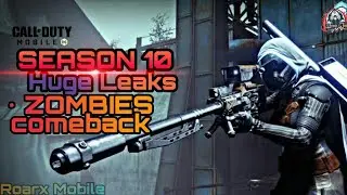 SEASON 10 COD MOBILE HUGE LEAKS || SEASON 10 COD ZOMBIE LEAKS