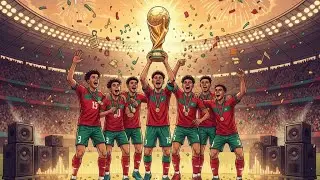 Morocco U20 - World Champions Anthem | 