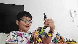 T.rex vs Dino Mech battle