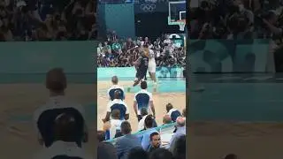 LeBron bullies victor wembanyama on this insane drive 🤯🔥 #lebronjames #2024olympics