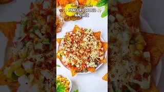 Paneer Loaded Nachoz | Party Snack | Party Appetizer #recipe #easyrecipe #partysnacks #appetizer