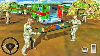 US Army Ambulance Driving - Service Van Rescue Driver Simulator - Android Gameplay
