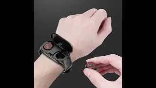 2-in-1 M1 Bluetooth Headset and Fitness Tracker Smart Bracelet