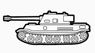 Cara Menggambar Tank Baja