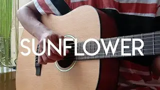 |Free Tabs| Sunflower - Post Malone & Swae Lee [Fingerstyle Guitar Cover]