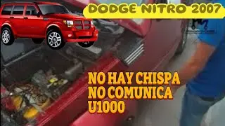 DODGE NITRO 4.0 2007 NO DA ARRANQUE Y YA LE PUSIERON OTRA COMPU