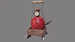 Steampunk Teapot - Game-Ready Asset (Props)