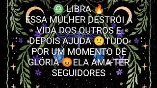 ♎ LIBRA 🔥 UMA PSICOPATA NARCISISTA QUE SE ALIMENTA DAS APARÊNCIAS 🤢ALMA VAZIA