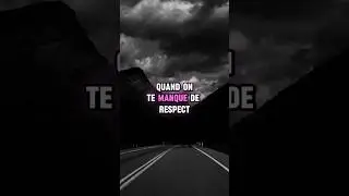 Le respect ne se demande pas, il se retire
