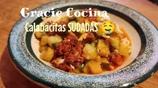 Cómo preparar CALABACITAS SUDADAS CON LONGANIZA Y QUESO 🤤