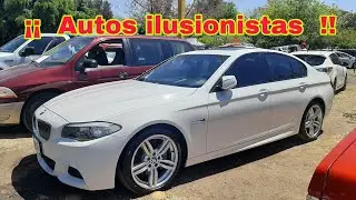 autos ilusionistas bmw 535i Audi a4 ford Mustang 50 years mini cooper cuanto valen ?