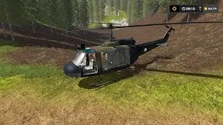 Transporting logs with helicopter | The Interior | Farming Simulator 2017 | Episode 19