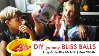 DIY yummy BLISS BALLS || RAW VEGAN snack