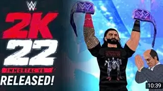 wrestling revolution 3D 2K22 new update version Immortal V6
