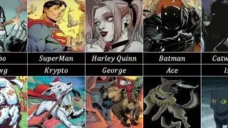 DC characters with Animal sidekicks