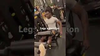 legs extension curl!