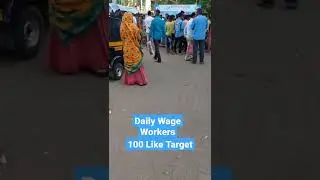 Daily Wage Worker's In India ! Daily Earner | #shortsfeed