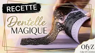 💖 Recette magique de pâte à dentelle comestible ✨ | Facile, économique et sans produit chimique 🍰