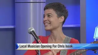 Local musician opening for Chris Isaak