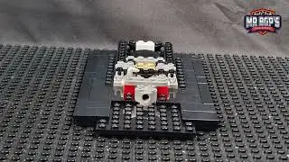 Lego Ayrton Senna Formula One Championship Car Stop Motion Build Part 1