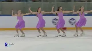 DresdenCup2023 nonISU Basic Novice FS Team Colibris Vienna AUT