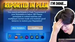 They caught me for trolling..