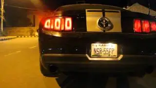 Mustang with BBK Cold Air Intake and Pypes violator exhaust system