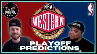 WESTERN CONFERENCE (ROUND 1) FANALYST PREDICTIONS || REAL FANS SPORTS