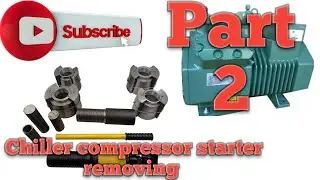 how can remove chiller ac compressor stater chiller ac ka stater nikale asani se