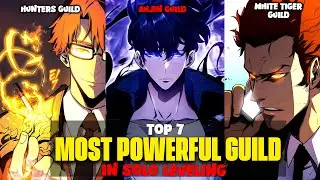 Most Powerful Guilds In Solo Leveling🔥🤩 Explained In Hindi