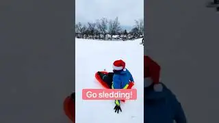 Fit Friday!  Let's Stay Active with activities in the snow!