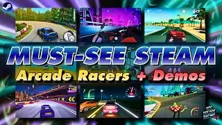 MUST-SEE Steam Arcade Racing Recommendations! Hidden Gems, Next Fest 2026 Demos + MORE!