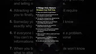9 Harsh Truths Mature Women Know (Life-Changing Wisdom)