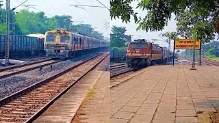 Local Train Speed Showdown ।। Indian Railways।।
