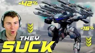 This Might Be The Worst NERF I&rsquo;ve Ever Seen&hellip; Gauss & Volt Get BRUTAL Nerf | War Robots