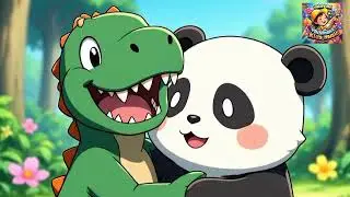 Kids song | Baby Panda woke one day, In the jungle🐼🦖| Nursery rhymes for kids | VaishnaviKidsMusic