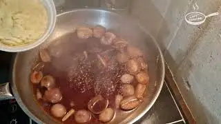 Schalotten in Rotwein Sauce Loft cooking