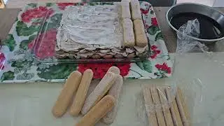 Quarktorte mit Biskuitb&ouml;den #Teil 3,слоёный торт savoiardi Часть #3